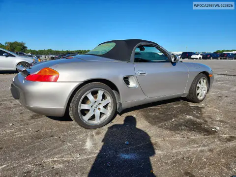 1998 Porsche Boxster VIN WP0CA2987WU623826 фото 3
