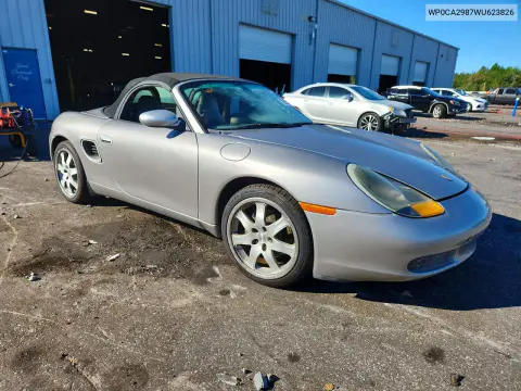 1998 Porsche Boxster VIN WP0CA2987WU623826 фото 4