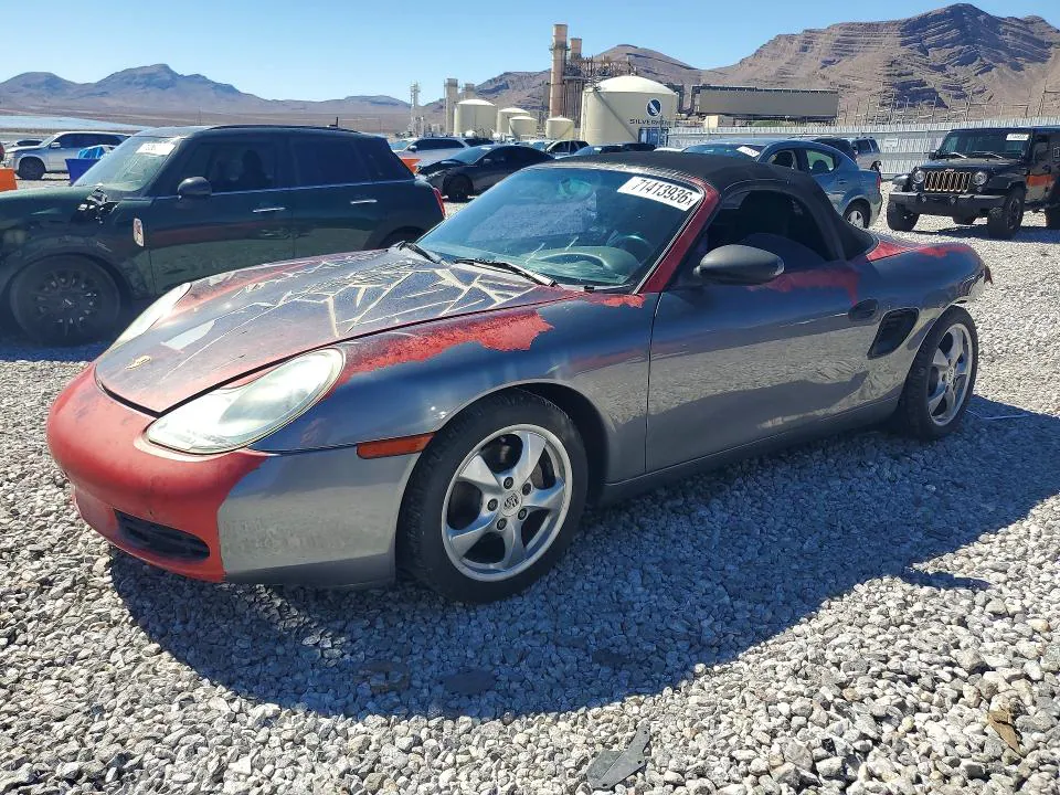 2001 PORSCHE BOXSTER VIN WP0CA29861U626421 фото 1