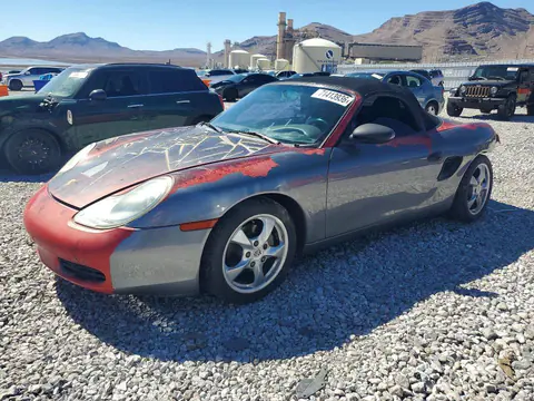 WP0CA29861U626421 — 2001 Porsche Boxster, Задняя часть (Rear End), фото до ремонта
