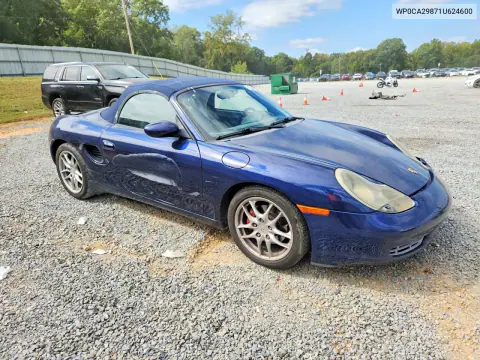 2001 Porsche Boxster VIN WP0CA29871U624600 фото 4