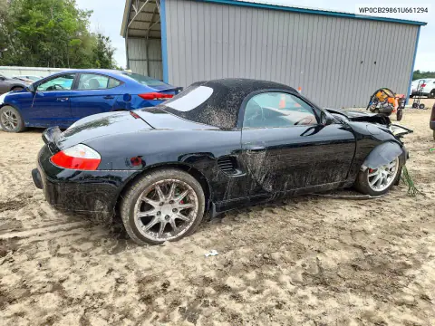 2001 Porsche Boxster S VIN WP0CB29861U661294 фото 3