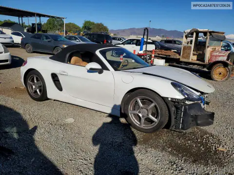 2014 Porsche Boxster VIN WP0CA2A87ES120626 фото 4
