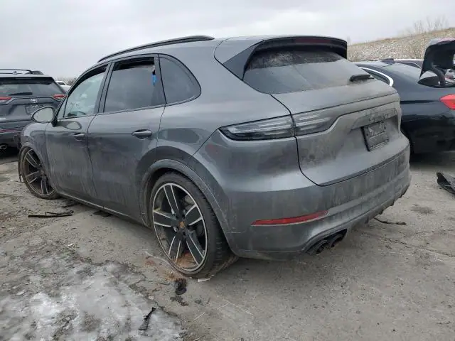 WP1AF2AY4MDA36774 — 2021 Porsche Cayenne Turbo, фото 2 с аукциона Copart 06.10.2026, Вандализм