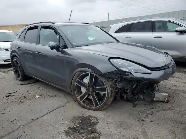 WP1AF2AY4MDA36774 — 2021 Porsche Cayenne Turbo, фото 4 с аукциона Copart 06.10.2026, Вандализм