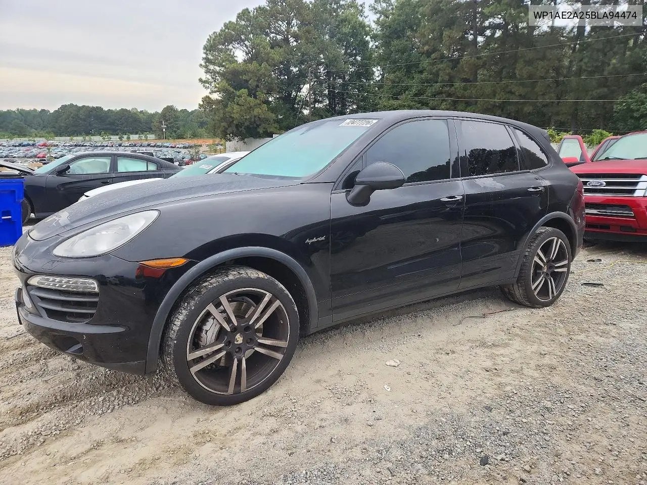 2011 Porsche Cayenne S Hybrid VIN WP1AE2A25BLA94474 фото 1