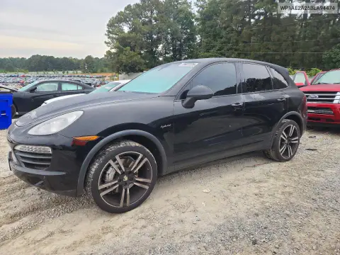 WP1AE2A25BLA94474 — 2011 Porsche Cayenne, Механические повреждения, фото до ремонта