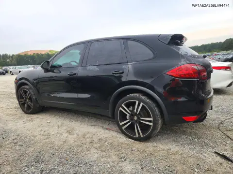 2011 Porsche Cayenne S Hybrid VIN WP1AE2A25BLA94474 фото 2