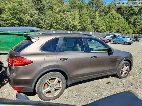 WP1AE2A21CLA90729 — 2012 Porsche Cayenne, фото 3 с аукциона Copart 16.10.2026, Передняя часть