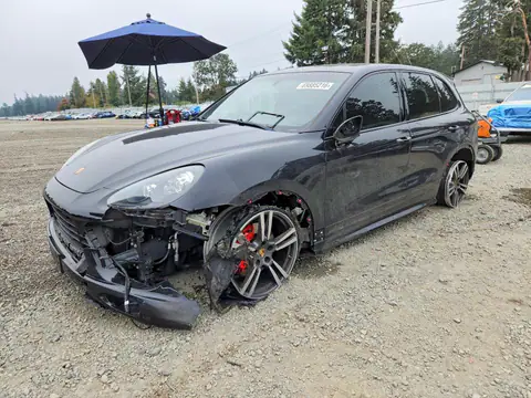 WP1AD2A29ELA77779 — 2014 Porsche Cayenne, Передняя часть (Front End), фото до ремонта