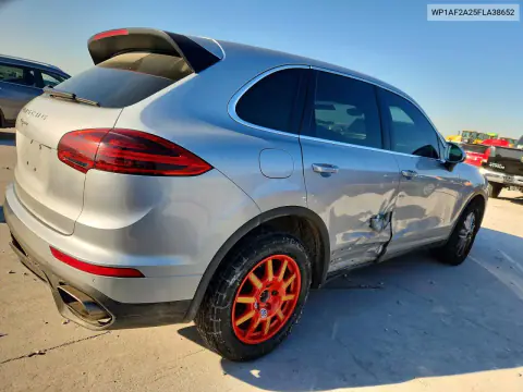 2015 Porsche Cayenne VIN WP1AF2A25FLA38652 фото 3