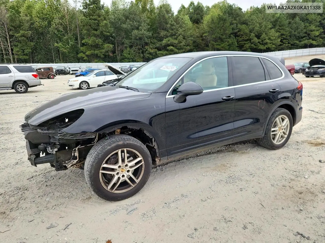 2016 Porsche Cayenne VIN WP1AA2A2XGKA11338 фото 1
