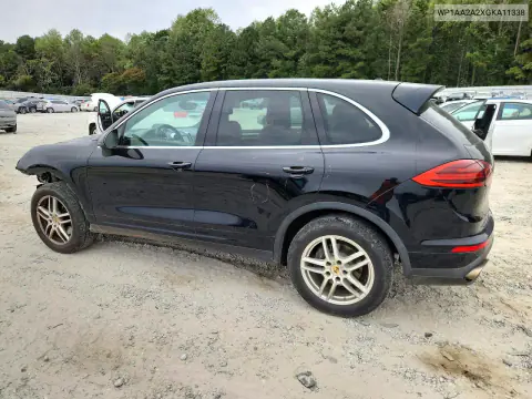 2016 Porsche Cayenne VIN WP1AA2A2XGKA11338 фото 2