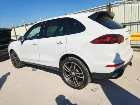 2018 Porsche Cayenne VIN WP1AA2A29JKA02475 фото 2