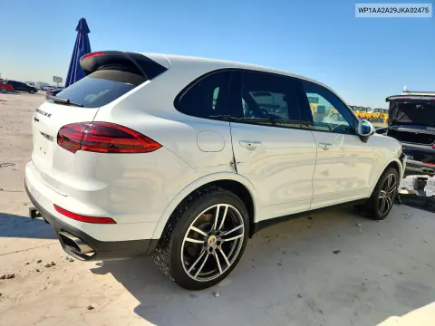 2018 Porsche Cayenne VIN WP1AA2A29JKA02475 фото 3