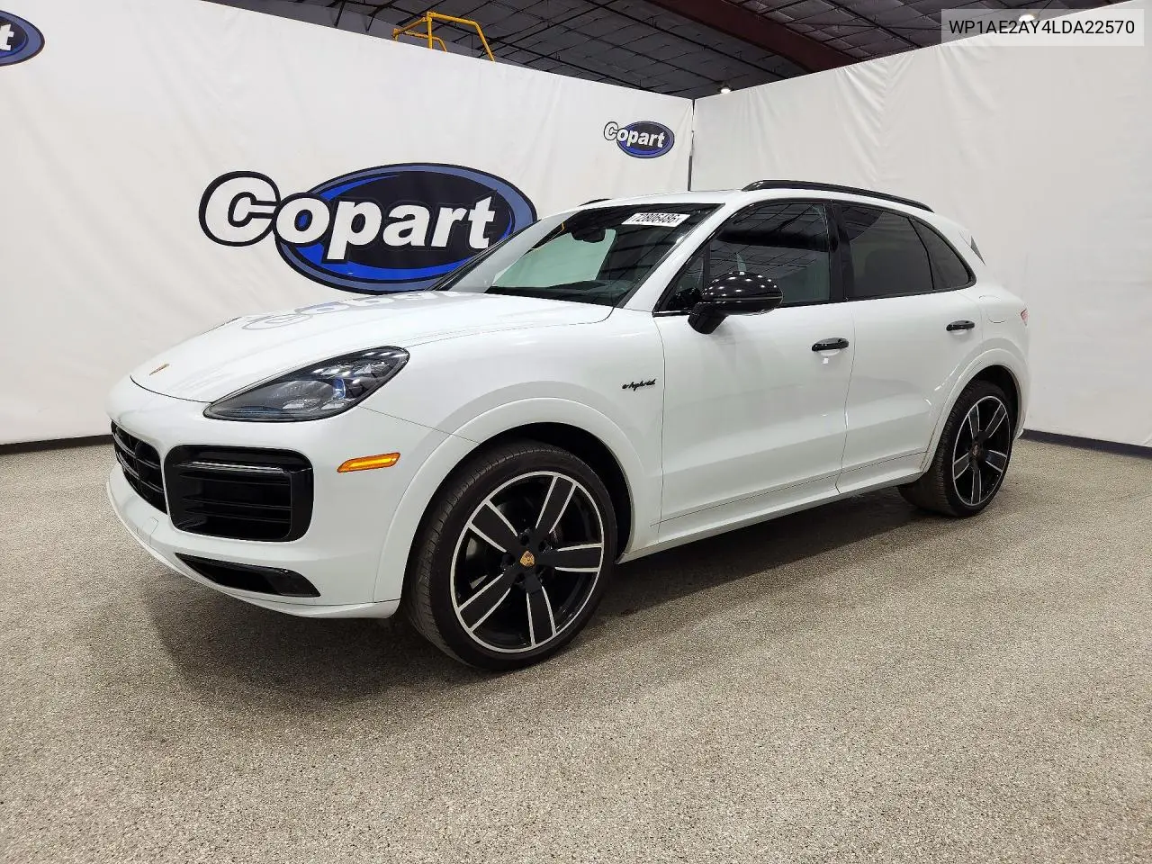 2020 Porsche Cayenne E-Hybrid VIN WP1AE2AY4LDA22570 фото 1