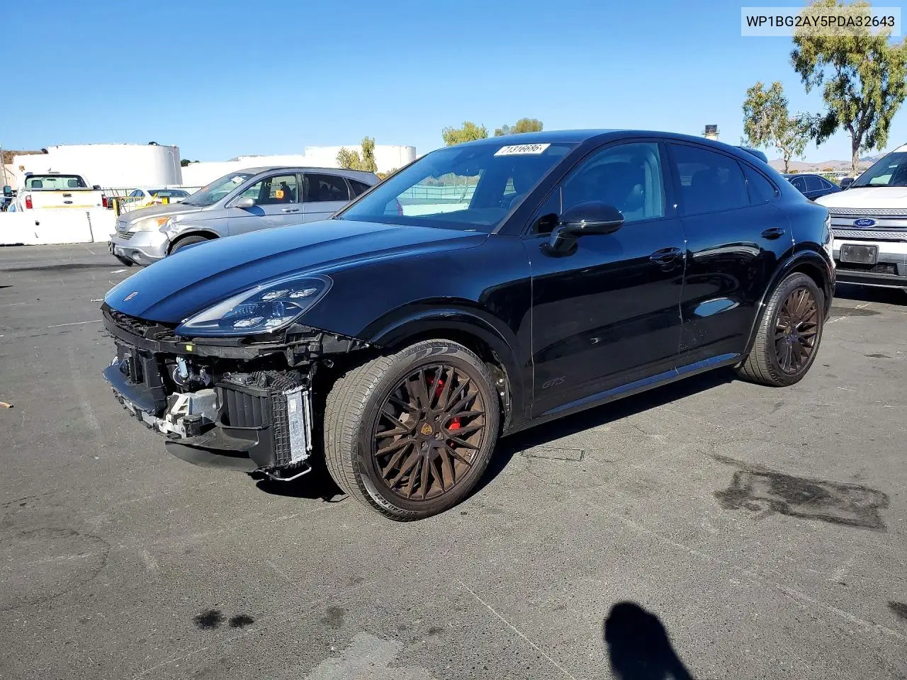 2023 Porsche Cayenne Gts Coupe VIN WP1BG2AY5PDA32643 фото 1