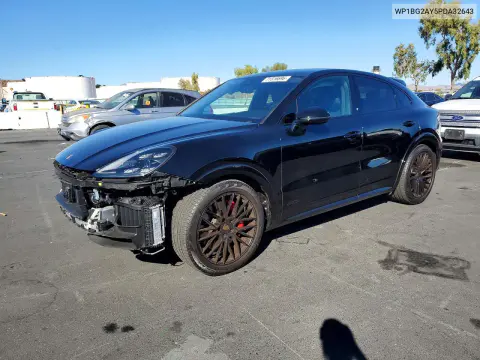 WP1BG2AY5PDA32643 — 2023 Porsche Cayenne, Передняя часть, фото до ремонта