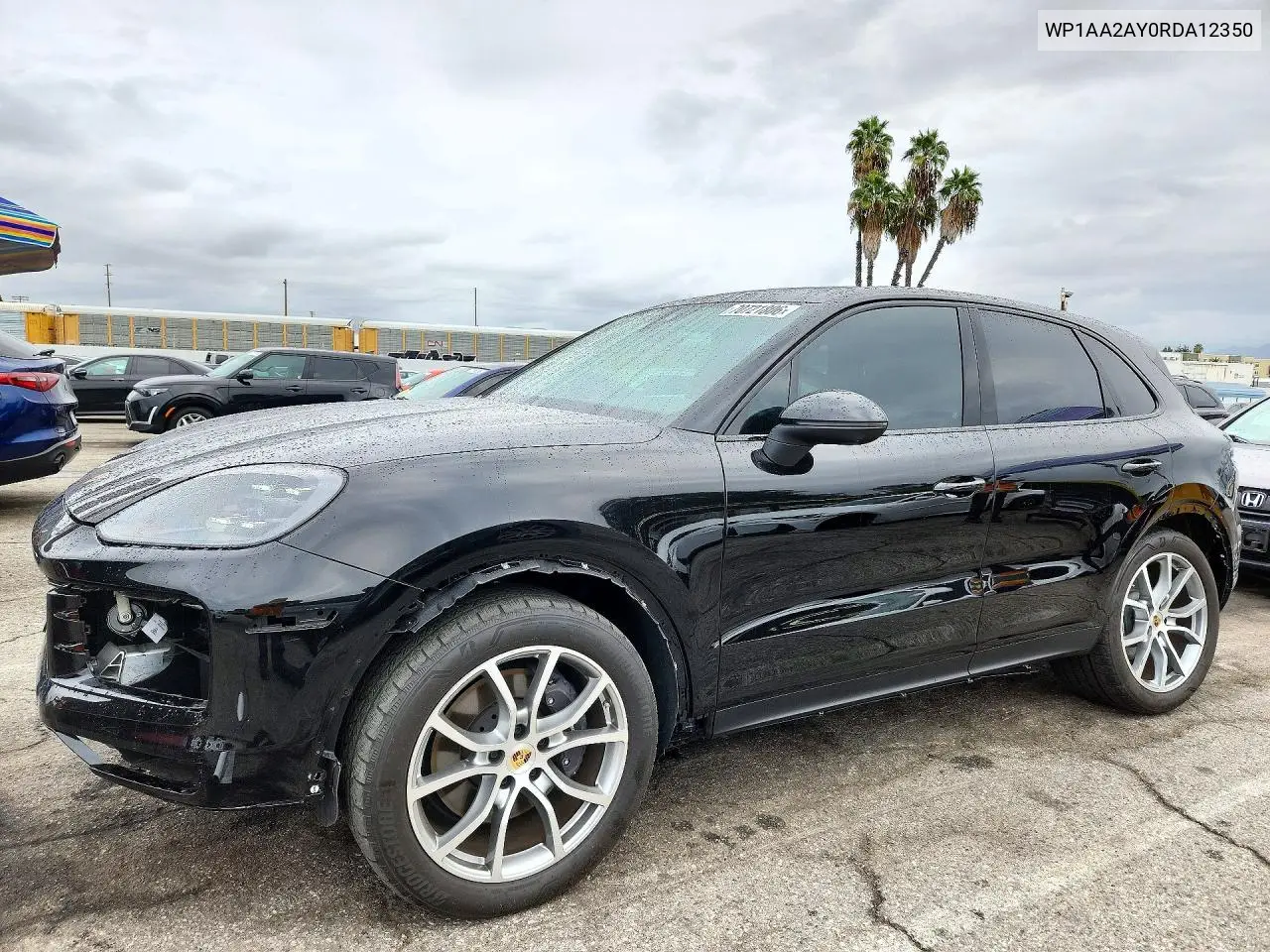 2024 Porsche Cayenne VIN WP1AA2AY0RDA12350 фото 1