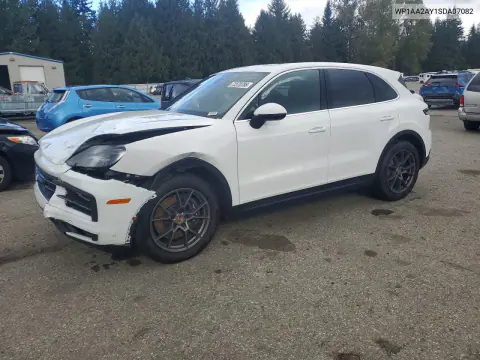 WP1AA2AY1SDA07082 — 2025 Porsche Cayenne, Передняя часть, фото до ремонта