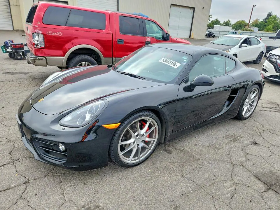 2014 Porsche Cayman VIN WP0AB2A85EK190145 фото 1