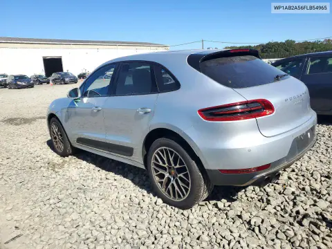 2015 Porsche Macan S VIN WP1AB2A56FLB54965 фото 2