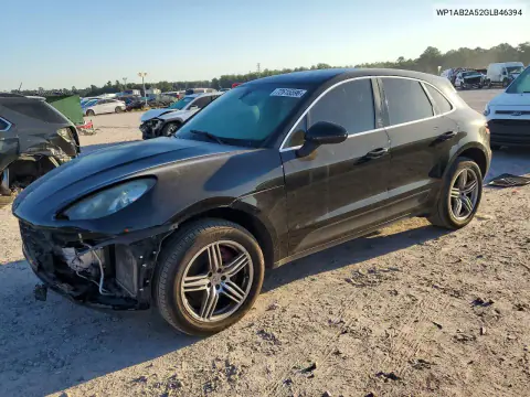 WP1AB2A52GLB46394 — 2016 Porsche Macan, Передняя часть, фото до ремонта