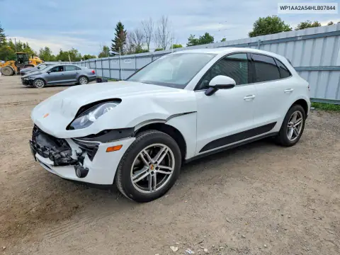 WP1AA2A54HLB07844 — 2017 Porsche Macan, Передняя часть, фото до ремонта