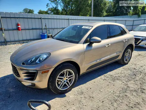 WP1AA2A53HLB03817 — 2017 Porsche Macan, Механические повреждения, фото до ремонта