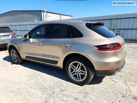 2017 Porsche Macan VIN WP1AA2A53HLB03817 фото 2