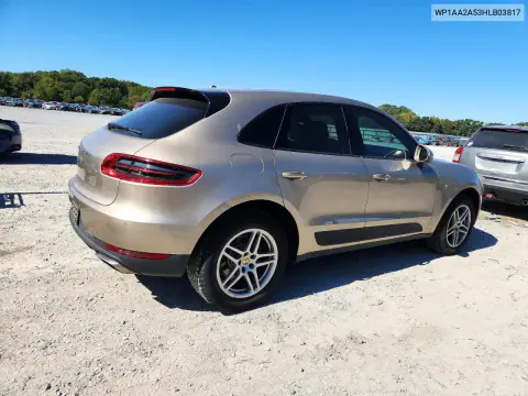 2017 Porsche Macan VIN WP1AA2A53HLB03817 фото 3
