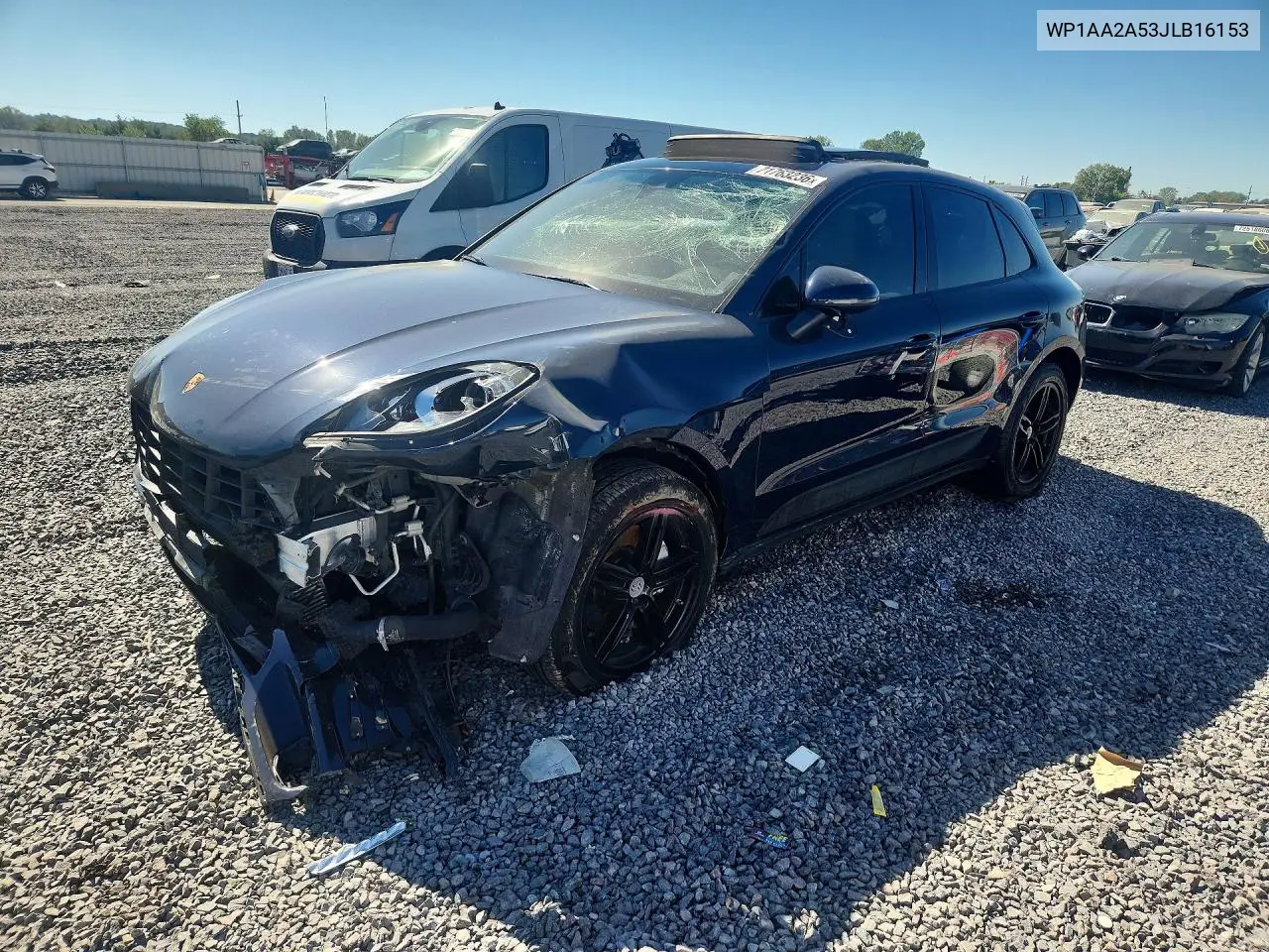 2018 Porsche Macan VIN WP1AA2A53JLB16153 фото 1