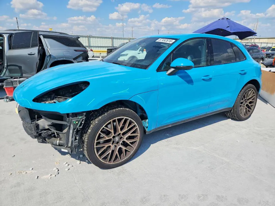 2021 PORSCHE MACAN VIN WP1AB2A59MLB33783 фото 1