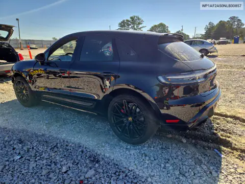 WP1AF2A50NLB30857 — 2022 Porsche Macan, фото 2 с аукциона Copart, Передняя часть