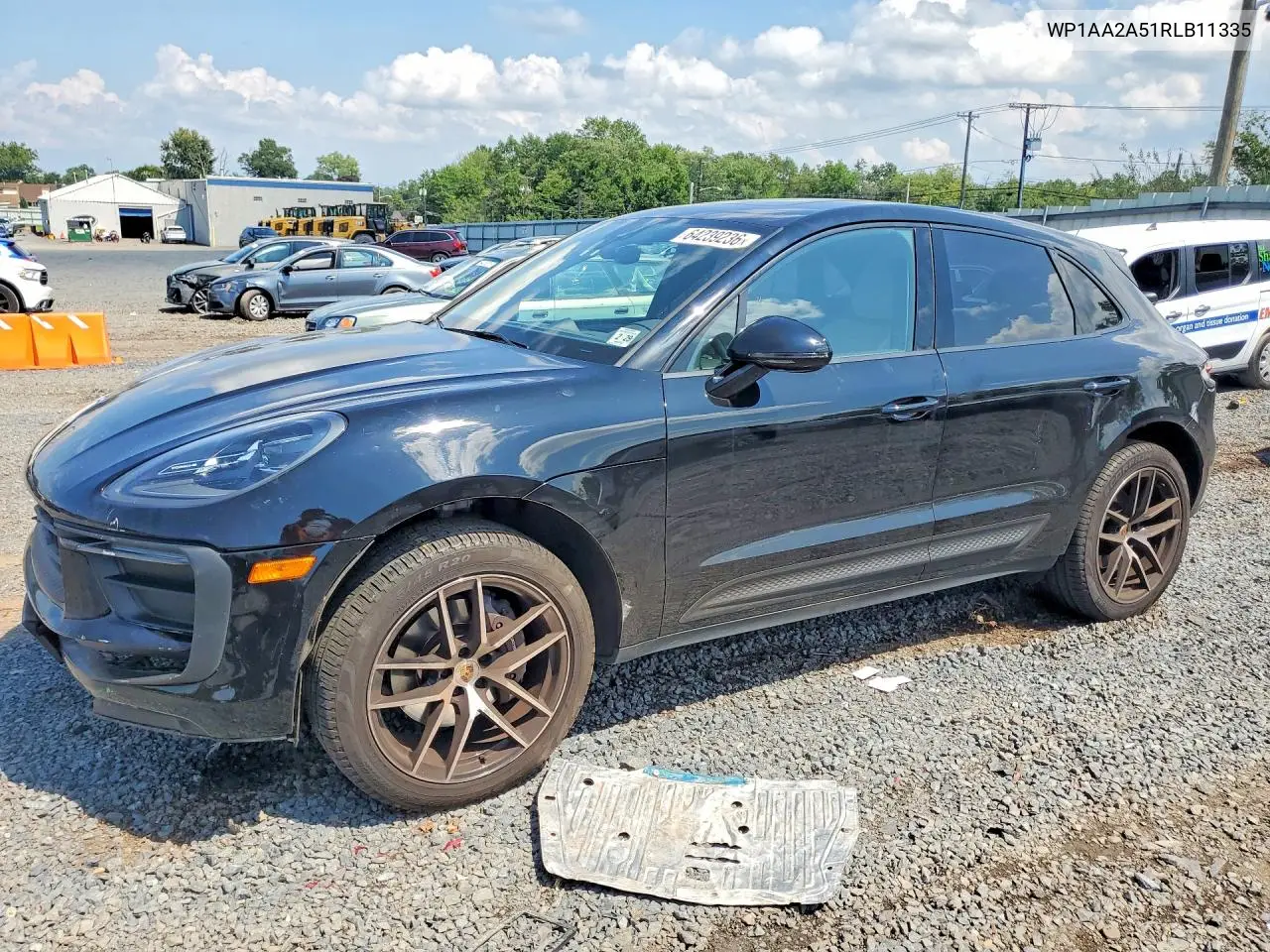 2024 Porsche Macan Base VIN WP1AA2A51RLB11335 фото 1