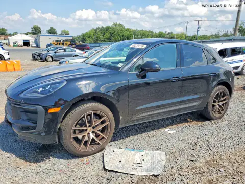 WP1AA2A51RLB11335 — 2024 Porsche Macan, Передняя часть, фото до ремонта