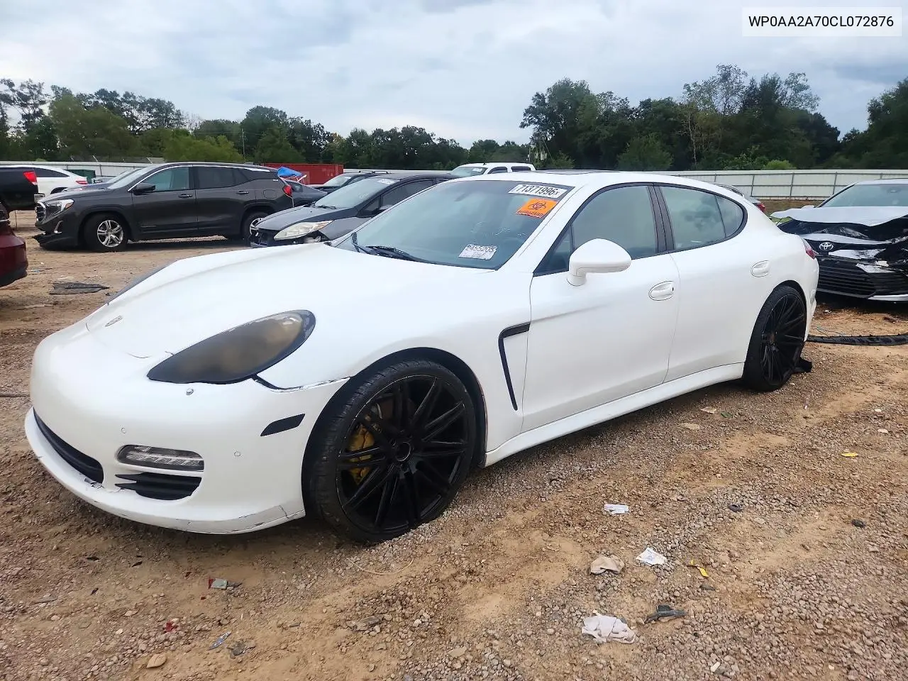 2012 Porsche Panamera 2 VIN WP0AA2A70CL072876 фото 1
