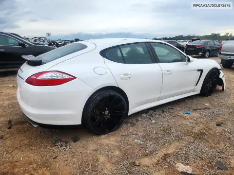 2012 Porsche Panamera 2 VIN WP0AA2A70CL072876 фото 3