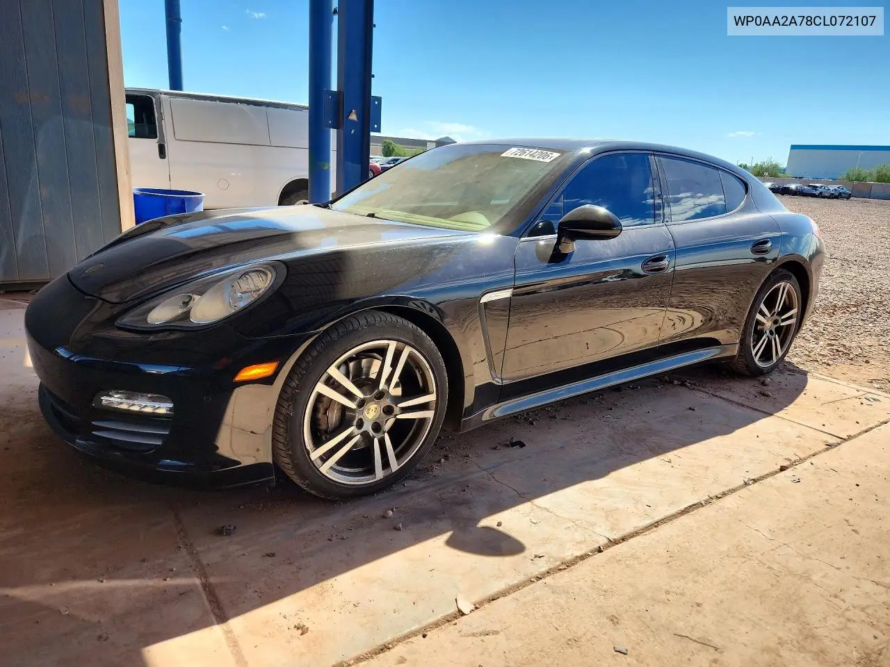 2012 Porsche Panamera 2 VIN WP0AA2A78CL072107 фото 1
