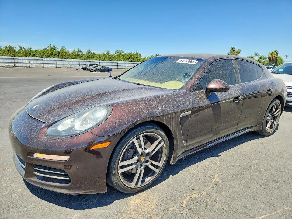 2014 PORSCHE PANAMERA VIN WP0AA2A76EL014077 фото 1