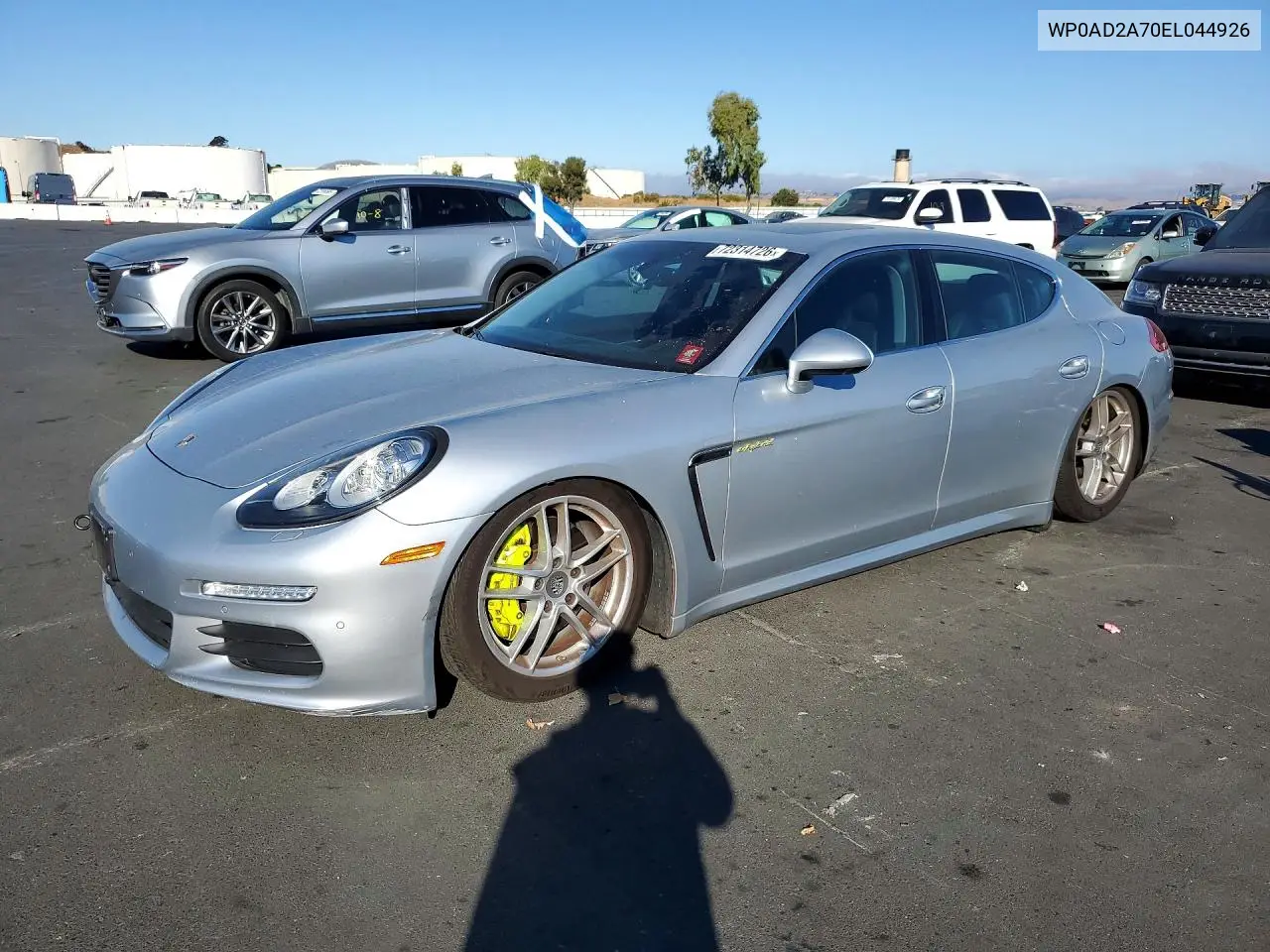 2014 Porsche Panamera S Hybrid VIN WP0AD2A70EL044926 фото 1