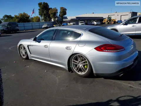 2014 Porsche Panamera S Hybrid VIN WP0AD2A70EL044926 фото 2