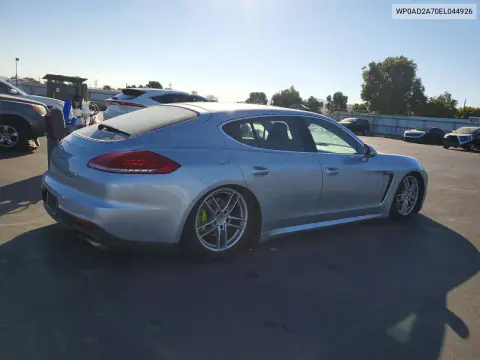 2014 Porsche Panamera S Hybrid VIN WP0AD2A70EL044926 фото 3