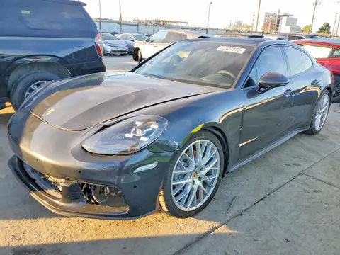 WP0AA2A72HL100409 — 2017 Porsche Panamera, Передняя часть (Front End), фото до ремонта