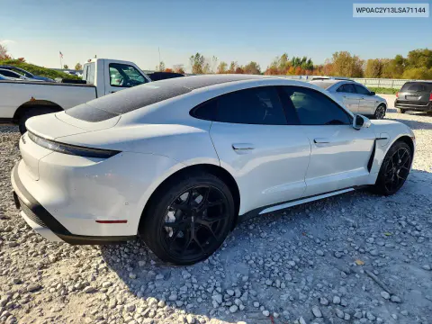 2020 Porsche Taycan Turbo VIN WP0AC2Y13LSA71144 фото 3