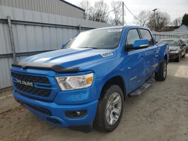 2022 RAM 1500 BIG HORN/LONE STAR VIN 1C6SRFFT1NN396556 фото 1