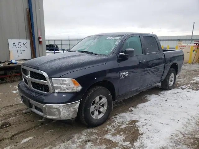 1C6RR7LG0MS543171 — 2021 RAM 1500 Class SLT, Передняя часть (Front End), фото до ремонта