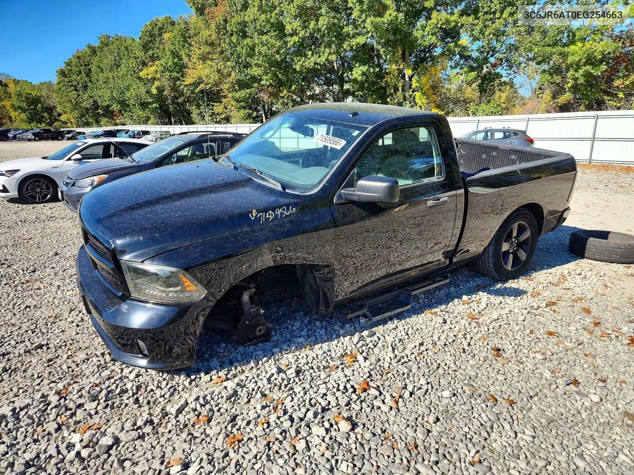 2014 Ram 1500 St VIN 3C6JR6AT0EG254663 фото 1