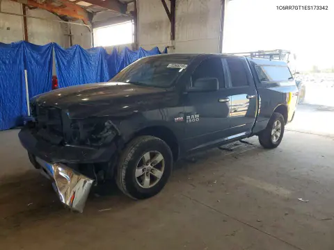 2014 Ram 1500 Slt VIN 1C6RR7GT1ES173342 фото 1