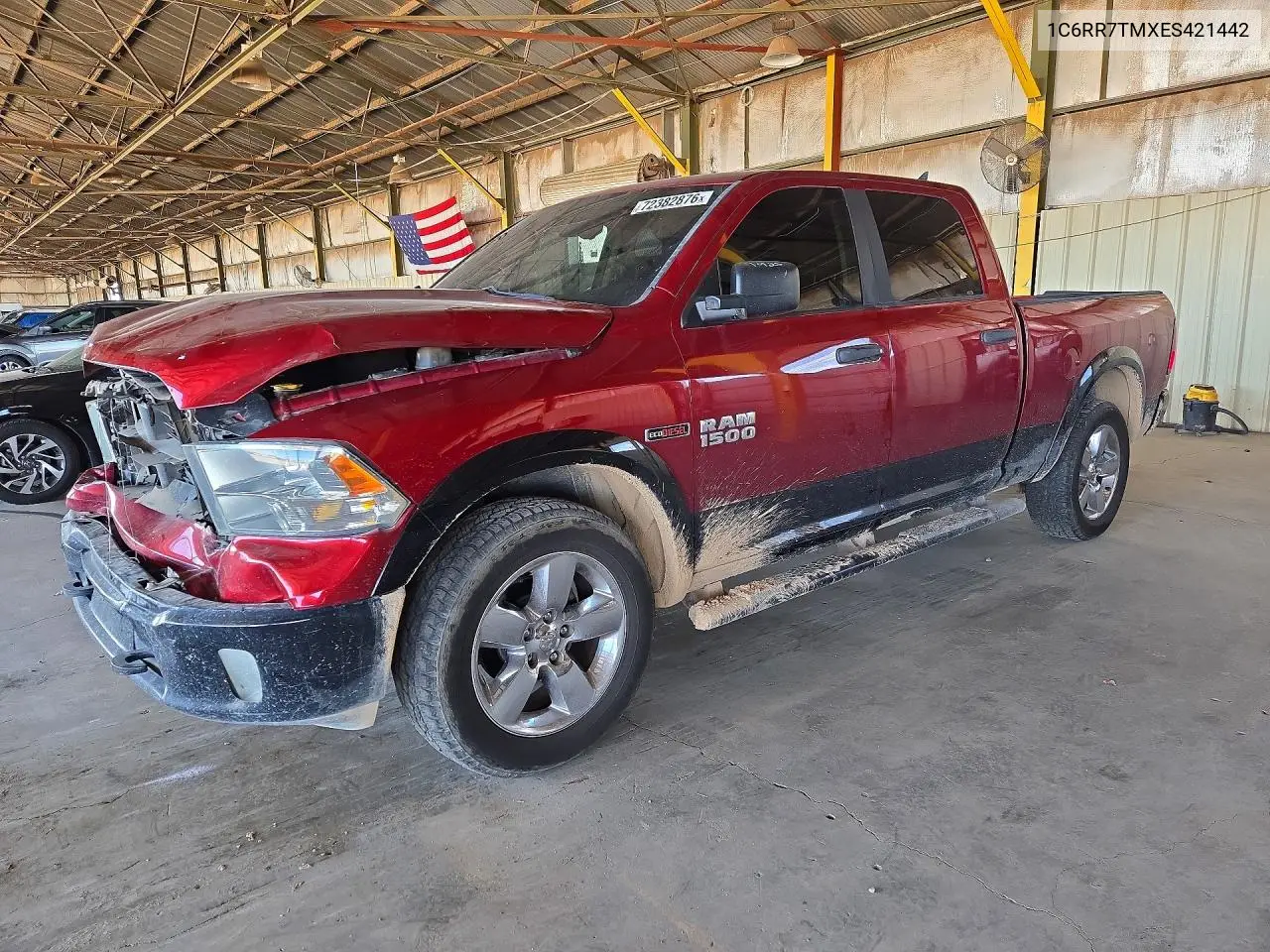 2014 Ram 1500 Slt VIN 1C6RR7TMXES421442 фото 1